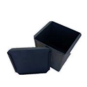 Форма д/выпечки хлеба «Квадратная »  70*70/h70 мм черная сталь+тефлон  с крышкой