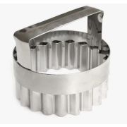 Высечка КОЛЬЦО гофрированное 140 мм с ручкой