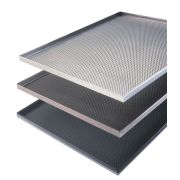 Противень алюминий перфорированный 600*400/h20 мм , 4 борта